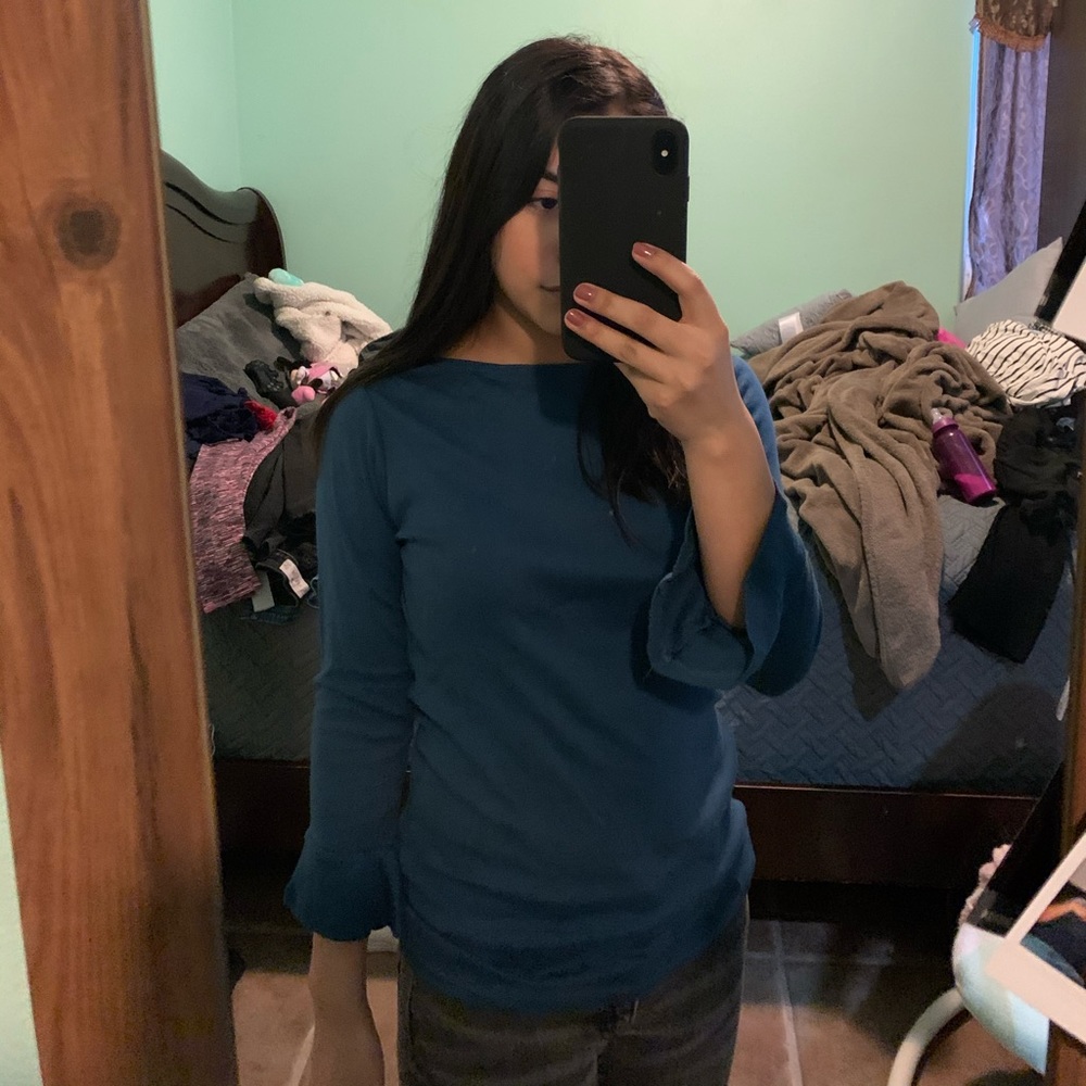 Dark blue dress up top